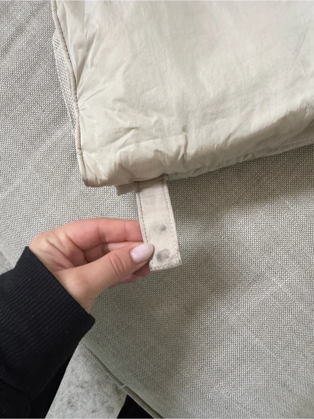 CALPAK diaper changing pad organizer Cream
